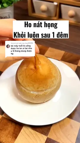 Trả lời @chau160592 có đứa cháu ho khù khụ, làm cái khỏi luôn. mom nào có con nhỏ thử chưa