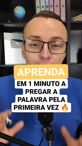 🚨 Quer aprender comigo a pregar com desenvoltura, sem timidez e com conhecimento bíblico profundo? Vai no link do meu perfil e me chama no WhatsApp 📱 #foryou #pregadorestiktok #pregar #pregaroevangelho #pregadores #pregacao 