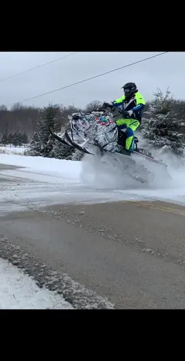 Mountain sled in Wisconsin 