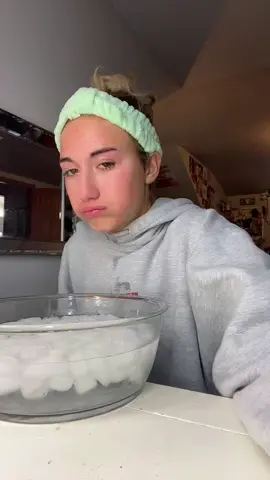 ice facial certainly not for the weak  