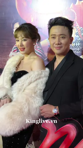 Vợ chồng Hari Won - Trấn Thành sánh đôi cực tình tứ trong họp báo ra mắt phim 'Nhà Bà Nữ' #Kinglive #HariWon #TranThanh #NhaBaNu #amm 