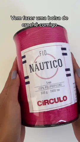 A bolsa de crochê mais amada 💖 Fio náutico da @circuloprodutos | Oq acharam dela?   #fy #croche #foryou #bolsa #bolsadecroche #foryoupage 