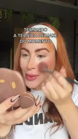 CARA, eu amei! Fica um reboco leve, sabe?! 😮‍💨 #makeup #fy #hayleibieber #kendal #kendalljenner #maquiadora #viral 