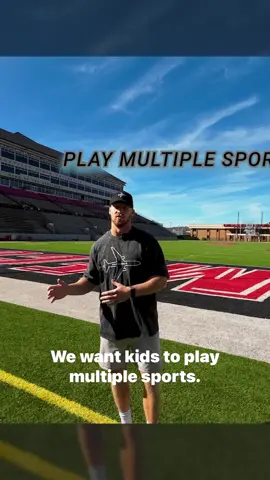 Kids should play multiple sports‼️ #athlete #sports #basketball #football #baseball #sportsperformance #sportskills 