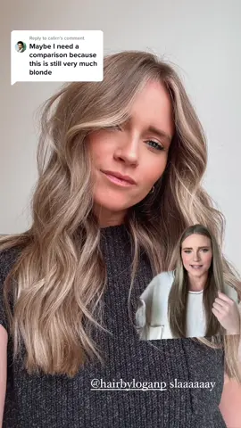 Replying to @calirn #greenscreen don’t worry I know its still blonde 😜 #hairtransformation #bronde #hairstyle #hairtok #blonde #foryou #fyp 