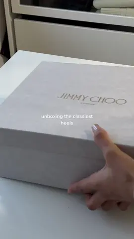 how perfect are they 🥹 #blackheels #muleheels #jimmychoounboxing #jimmychooheels #jimmychoobing100 #luxuryfashionhaul #luxurytiktok #perfectshoes #perfectheels 