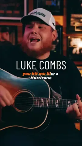 “Hurricane” by Luke Combs #lukecombs #hurricane #acoustic #chappymtv #lyricsvideo 
