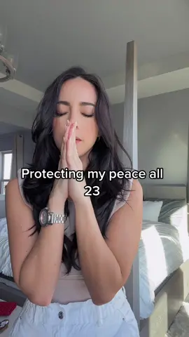 I can’t do negative ANY day. Protecting our peace all 23 bby 