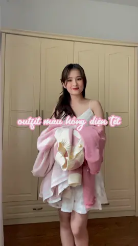 tổng hợp outfit màu hồng #emsocday 
