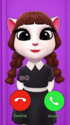 Answer the PHONE!!!! Wednesday Addams calling Talking Angela 2 @ChocoBeez #talkingangela2 #mytalkingangela2 #mytalkingangela2edits #angela2 #angela2chocobeez #chocobeez #chocobeezplays #chocobeezedit 