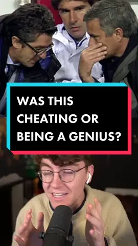 Was This Cheating OR Genius From José Mourinho? 🤔 #foryou #football #realmadrid #viral 