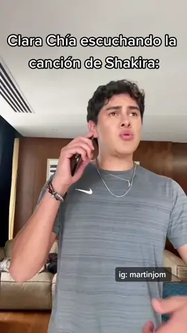 Hasta Clara es #teamshakira y tú? #pique  #bzrpmusicsession  #fyhumor  #clarachia 