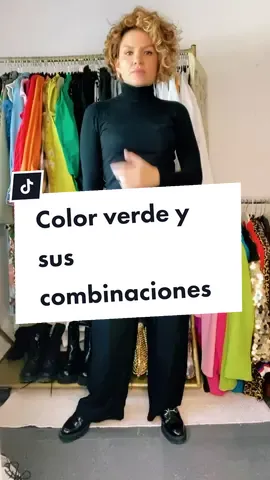 ¿Tú color estrella es el verde? Aquí te dejo unas combinaciones que elevarán tu outfit. #fashionhack #fashiontiktok #TikTokFashion #asesoradeimagen #colorimetriaprofesional 