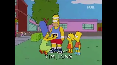 Rodadura de pesones #homerosimpson #maraton #atleta