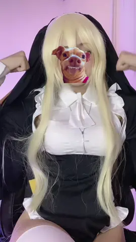 i want a big boy 🥹 #fyp #vairal #แม่ชี #cosplay 