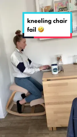 I had the best intentions ok 🤣 the rocking movement actually does help me!! #workfromhome #ergonomics #adhd #adhdtok #badposture #lol #humor #windowserror #kneelingchair 