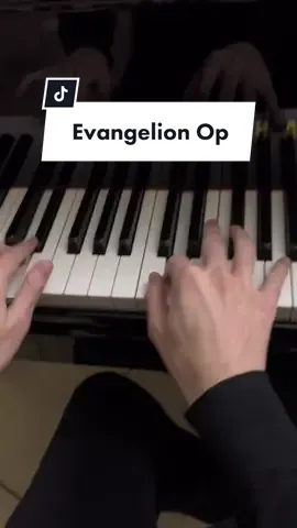 Evangelion Opening “A Cruel Angel’s Thesis” #evangelion #anime #piano #flaviobelardo