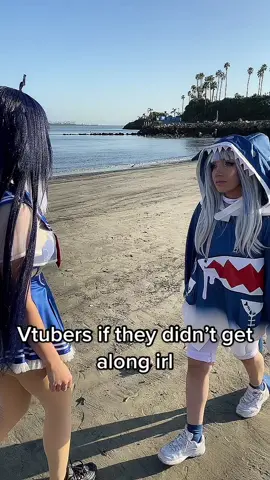 I love this sm #gawrgura #shylily #vtubers #cosplay 