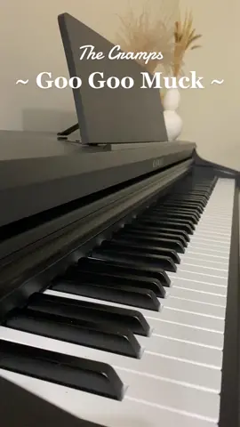 The Cramps - Goo Goo Muck | Cover by: pianocovers09 | Tutorial Credits: Amosdoll Music | #piano #music #googoomuck  #wednesday #wednesdayaddams #fyp #foryou 