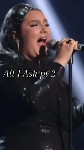 Replying to @nicolina i was holding back tears the for WHOLE second half of the song… twas an emotional night🥹🤍✨#foryou #fyp #alliask #adele #singer #americanidol 