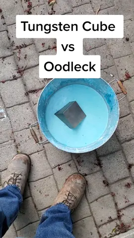 #tungstencube #oobleck 