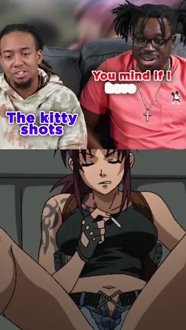 When the anime is racist 😭 they really be on one in this show lmao #anime #animeedit #fyp #reaction #yaboyroshi #blacklagoon 