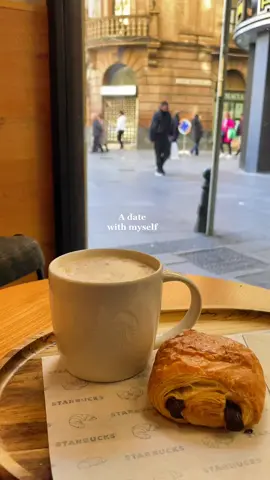 Your sign to start doing things by yourself ☕️ #datewithme #coffeeshop #reading #fyp