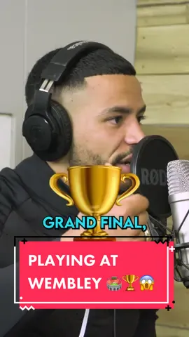 WINNING the CHALLENGE CUP at WEMBLEY with @leeds_rhinos_official 😱🏟️🏆🏉 TO WATCH & LISTEN TO THE FULL POD CLICK THE LINK IN THE BIO 🎙️❤️ #wembley  #leedsrhinos #rugby #sport #challengecup #winning #final #lockdown #trending #podcast #fyp #viralvideo  #winners