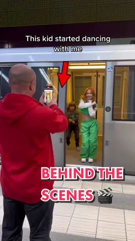 I did it again 😂 that kid started dancing with me! #MetroGirl | Shout out to my dad @Florin Gogan 