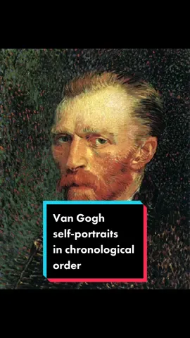 Van Gogh 1886-1889 #art #wow #vangogh #selfie #LearnOnTikTok #timelapse  #greenscreen 