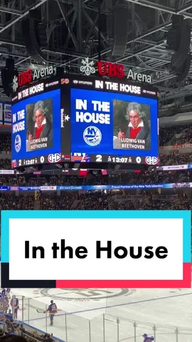 Another round of #inthehouse at #ubsarena and damn some of these are epic!!!  Check out my ‘in the house’ playlist for more! #isles #islanders #lookalike 