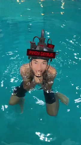 Pinoy Henyo while water treading. Swimming coach edition (8/8) #swimcentralph #lifevestnomore #swimminglessonforadults #survivalswimming #basicswimming #travel #fyp #fun #swim #swimming #pinoyhenyo 