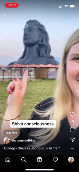 Adiyogi Shiva- the representation of meditation and consciousness.  #shiva #om #aum #soma #tantra #meditation #breathwork #travel #india #travelindia #sadhguruashram #ishayogacenter #coimbatore #tamilnadu #spirituality #consciousness 