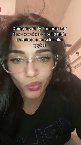 Daily face yoga 😂 