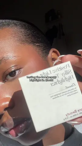 literally the prettiest highlight! 🫶🏾 #fyp #foryoupage #makeup #rarebeauty #rarebeautyhighlight #highlight #sephora #pretty #fy 