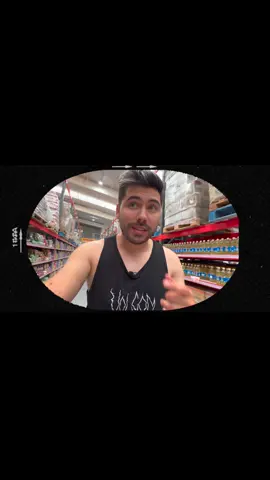 Comiendo en un supermercado por $1.000 en chile 🇨🇱 Parte 1 de 3 🔥 #comiendopor1000pesos #chile #supermercado 
