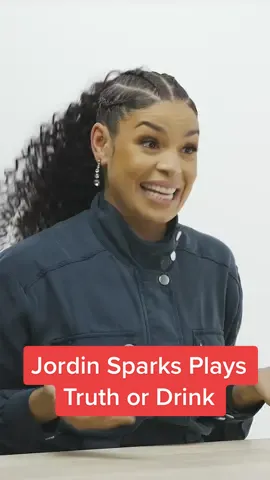 Jordin Sparks gets honest during a game of #TruthOrDrink 🍻