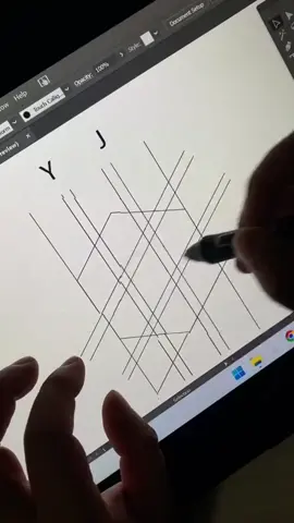 Letter YJ Combination Logo Design Tutorial #logo #logodesign #logos