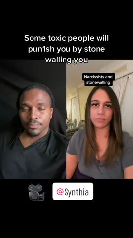 #duet with @Synthia stonewalling is a tactic used in toxic relationships #silenttreatment #stonewall #stonewalling  #resilientaf 