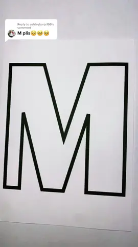 Replying to @ashleyborja166 #M #letter #coloring #satisfying #fyp #viral #fypシ 