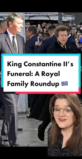 The funeral of #kingconstantine of Greece was attended by #royals from around the world - let’s see how many I can fit in one video 🫡🇬🇷 #royaltea #princessanne #queenmaxima #queensofia #queenannemarie #queenletizia #britishroyals #royalfamily #queenmargrethe 