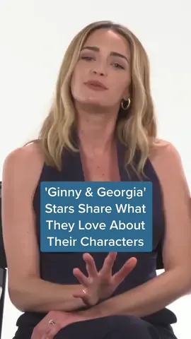 #GinnyAndGeorgia stars #BrianneHowey and #AntoniaGentry share what they love about their characters!
