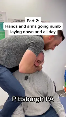 First follow up after hands and arms going numb every day! #pittsburghchiropractic #neckpain #pittsburghchiropracticandwellness #pittsburghchiro #neckpainexercise #neckpaintreatment #headache #shoulderpain 