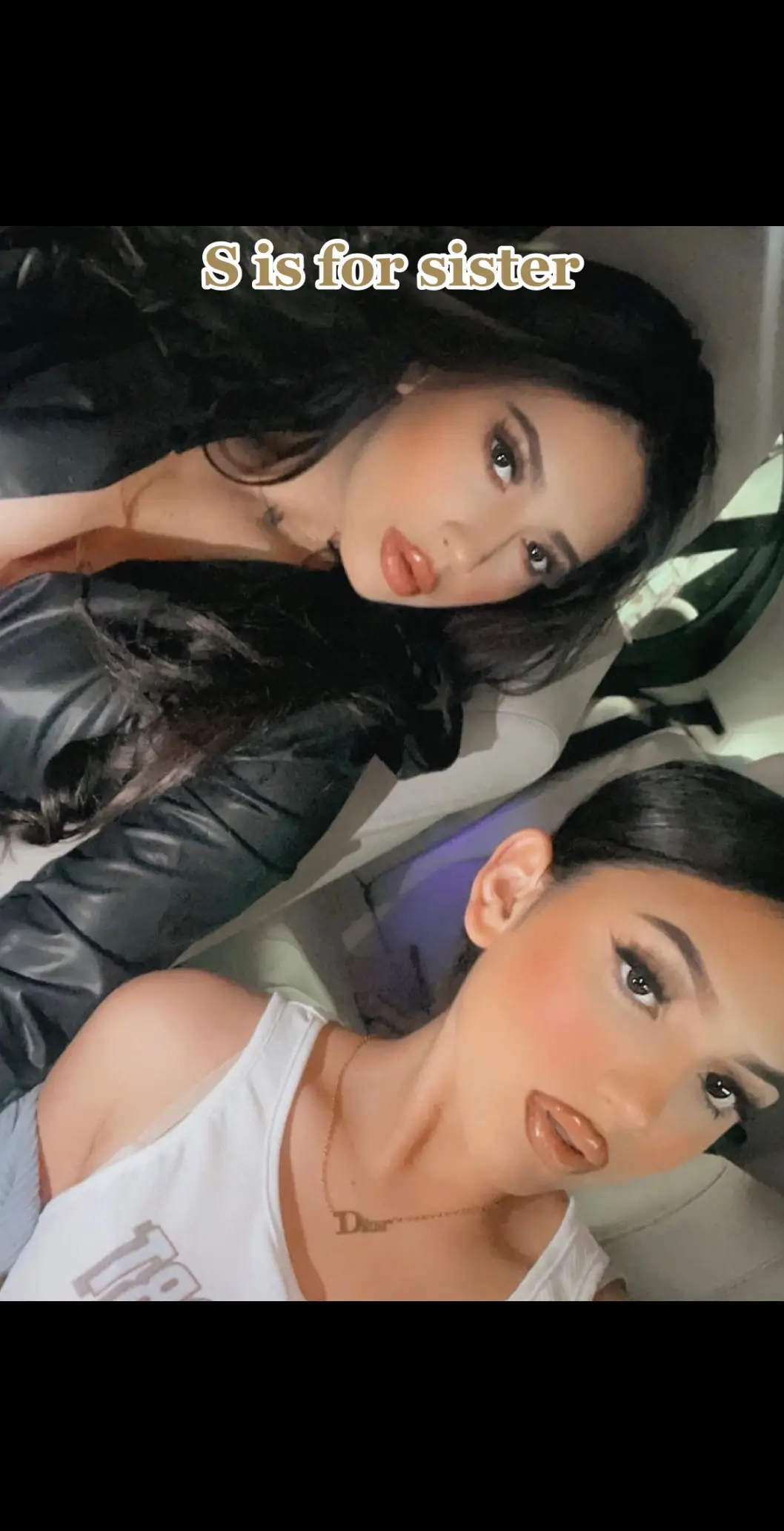 mis amores 🥹  ib: @Malibu  #sisters #sistersforever #foryou #foryoupage #trend #latinas #parati #trend #viral #fyp #sistergoals #sisterlove #mua 