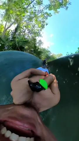 Así es el tobogán de xenses en Cancún #xenses #xensespark #cancun 