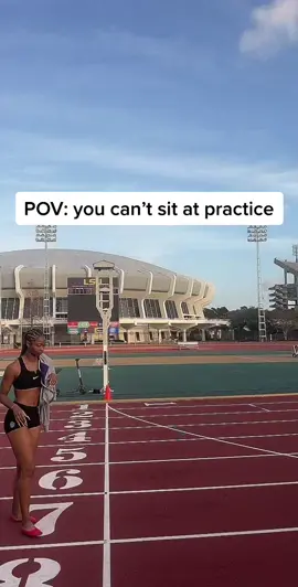 Be wanting to lay out😭legs be feeling like  TV static💀##relatable##tired##athlete##fyp##pain##trackandfield##siting