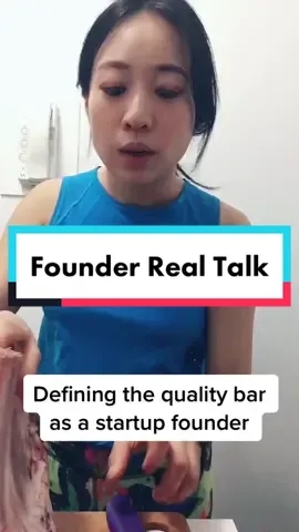 Why setting the quality bar high for your team is difficult, and some thoughts on how to address those challenges #productmanager #founder #startup #techtok 