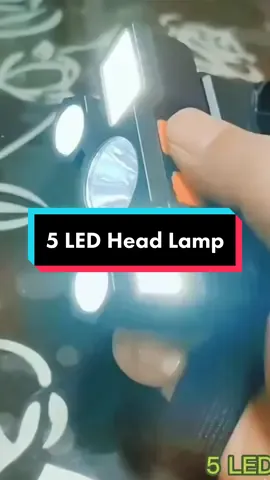 5 led head lamp #headlamp #headlamps #ledflashlight #flashlight #headlights #foryou #fyp 