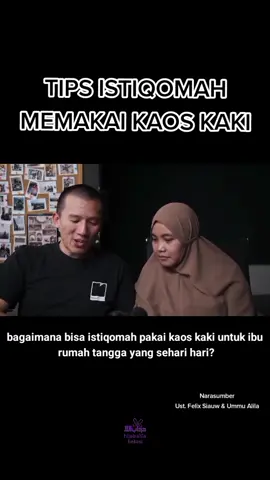 Yuk.. bisa yuukk Istiqomah pakai kaos kaki 😊 yang mau kaos kaki dari Hijab Alila bisa langsung Chat Admin ya 🥰 #SultanMakanSoNice #reminderquotes #muslimahhijrah #quotesislam #quoteoftheday #fypage #fypシ゚viral #fypシ゚viral #dakwah_islam #pemudahijrah #muslimahsejati #dakwahislam #yukngaji #ustfelixsiauw #hijabalila #hijabtutorial #hijabsyari #hijabstyle #HijabFashion #muslimahberhijab #istiqomah #keepistiqomah 