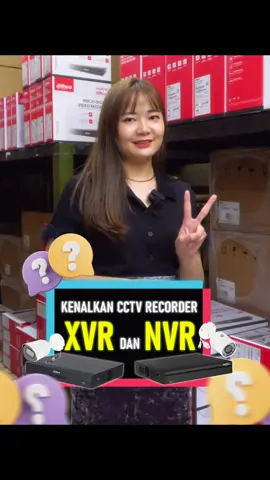 Perbezaan XVR dan NVR? #fyp #foryourpage #cctv #cctvcamera #techtok #SecuritySupplier #dahuatechnology #dahua 